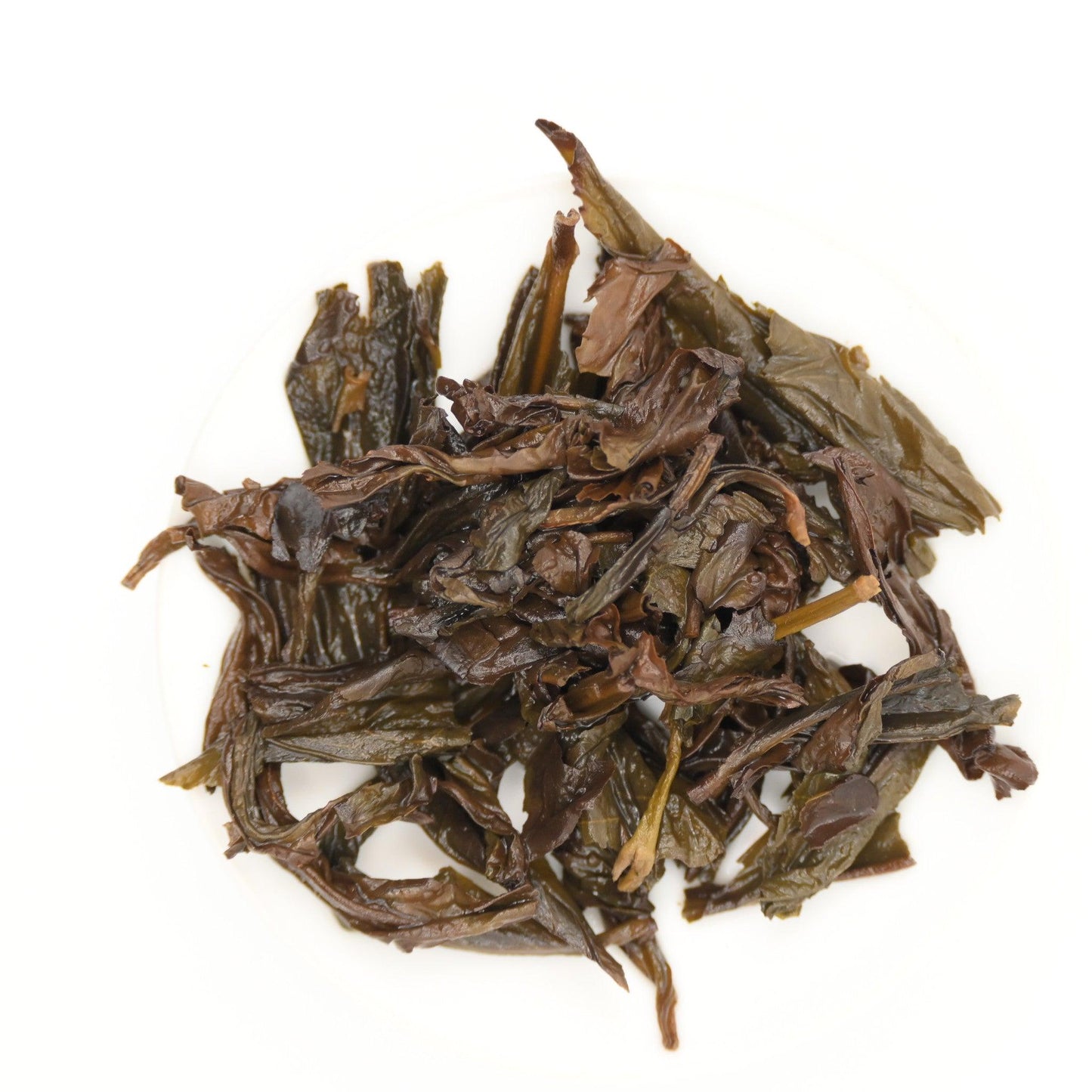 Brewed Lao Cong Shui Xian Oolong tea leaves