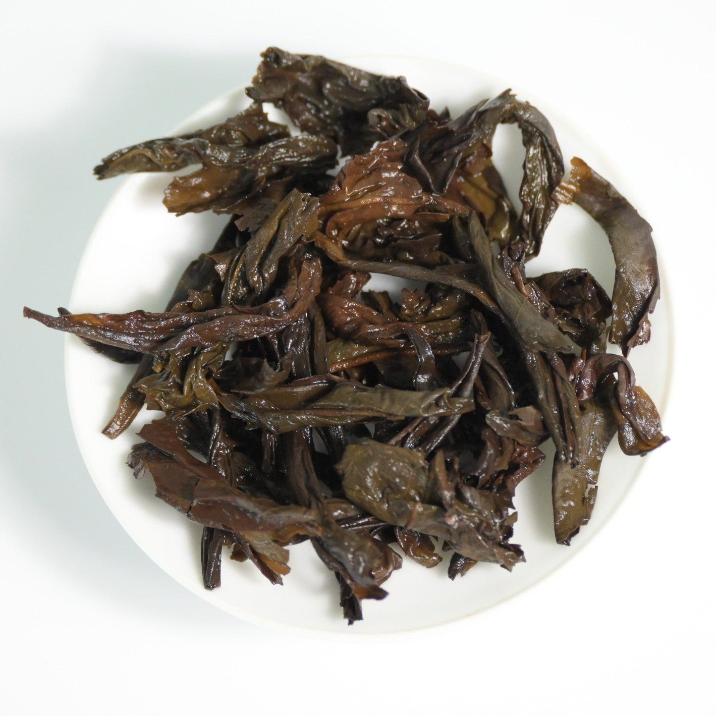  Brewed Gao Cong Shui Xian Oolong tea leaves