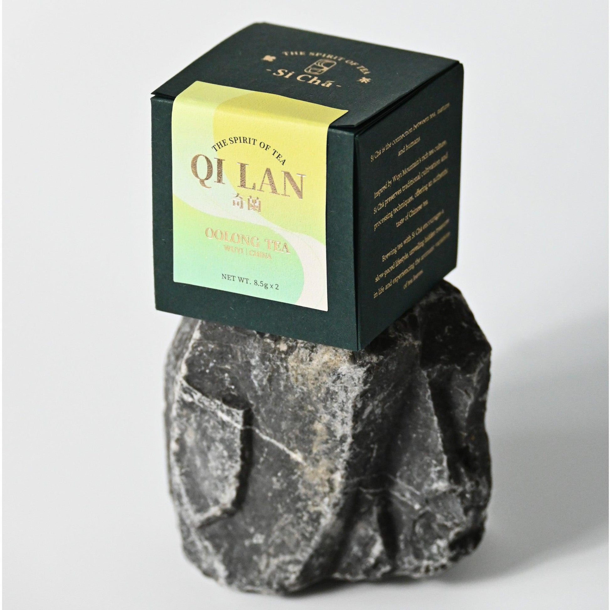 Tea Box of Si Chá's Qi Lan Oolong tea