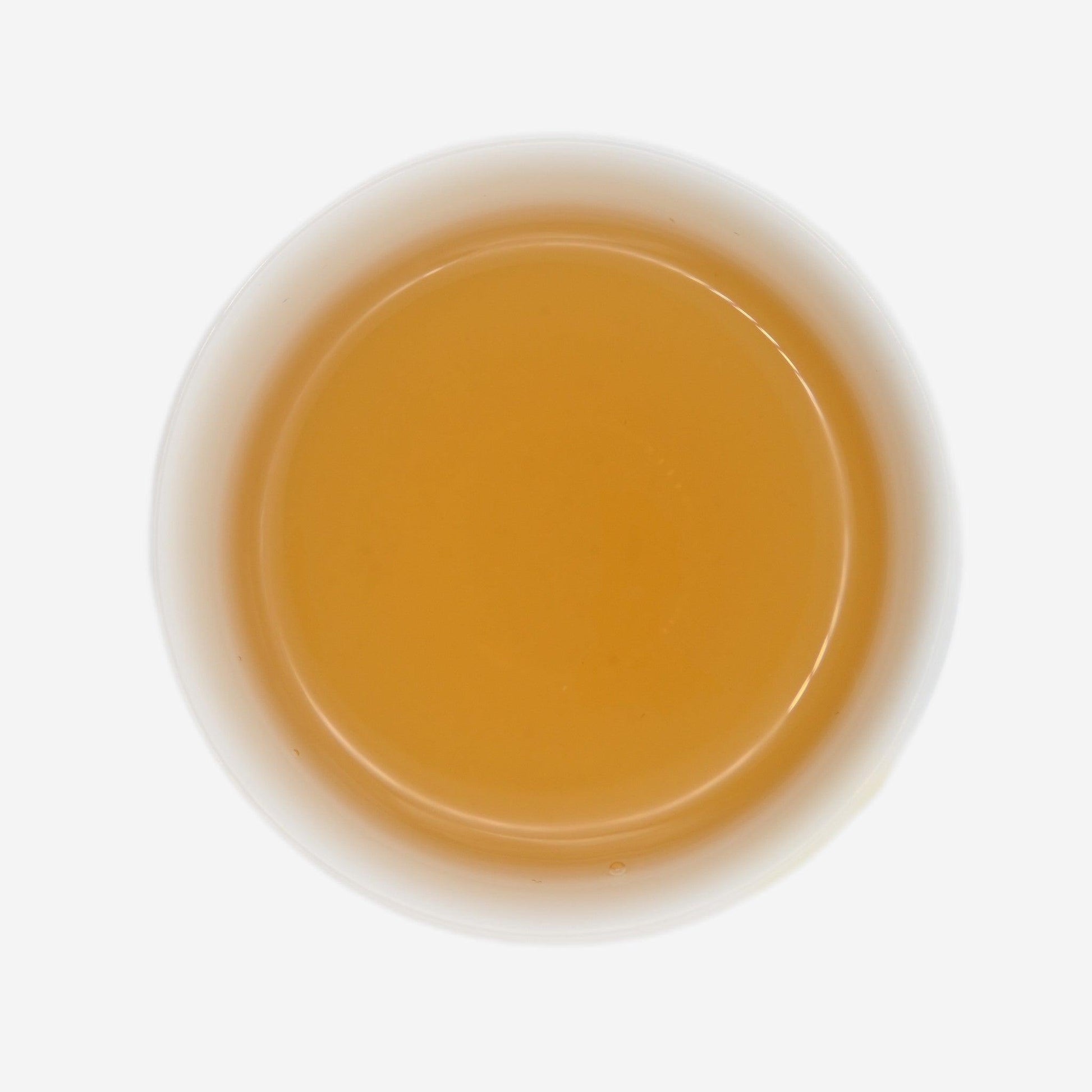 Tea soup color of Qi Lan Oolong Tea 
