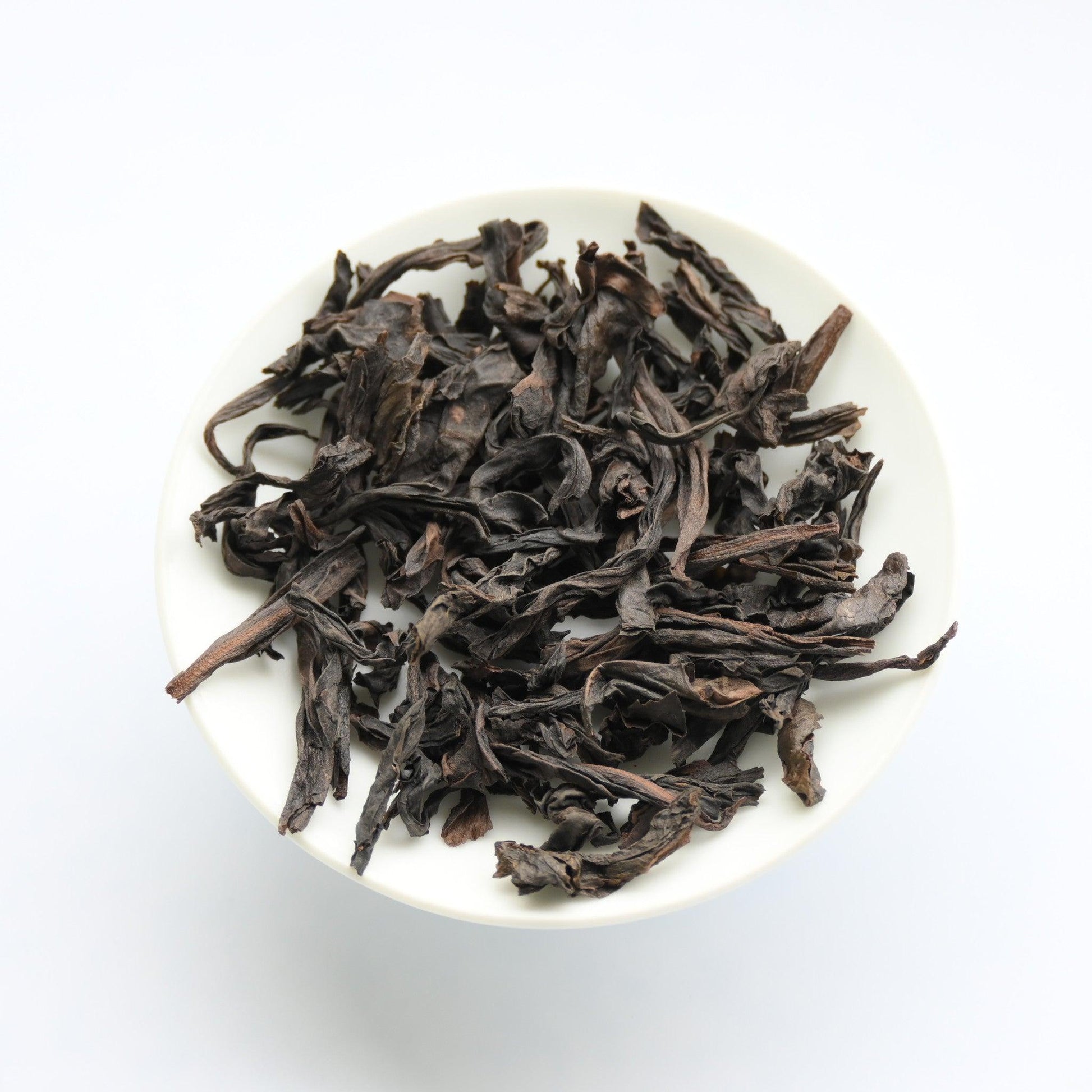 Gao Cong Shui Xian Oolong  dry tea leaves 