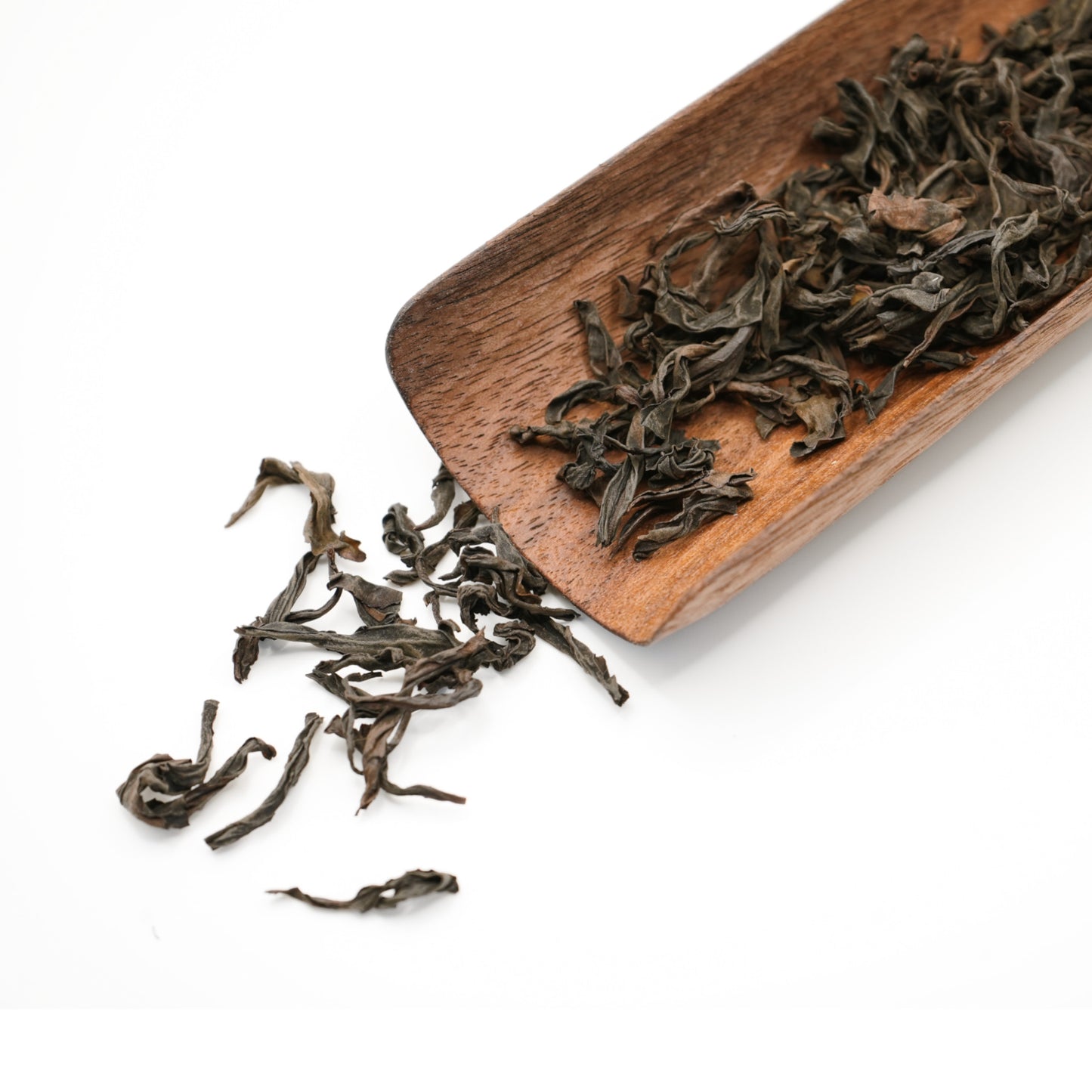 Tea leaves of Si Chá's Da Hong Pao Yancha